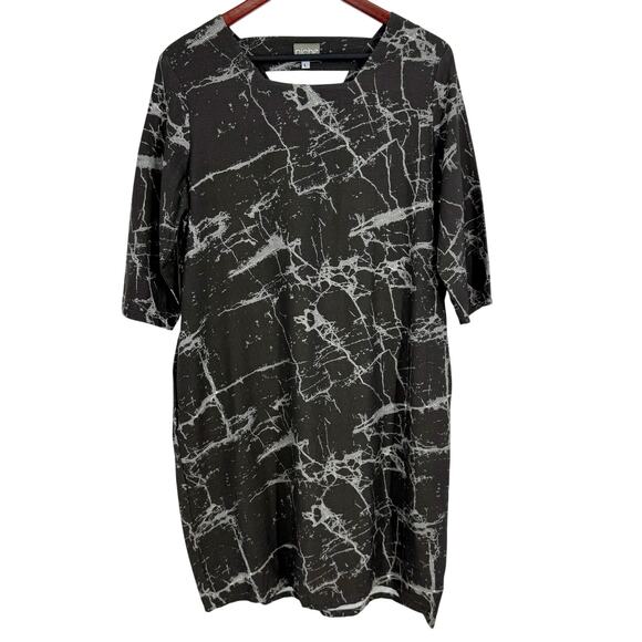 Niche Nilgun Derman Womens Sz Large Wearable Art to Wear Artsy Dress Unique - Picture 1 of 6